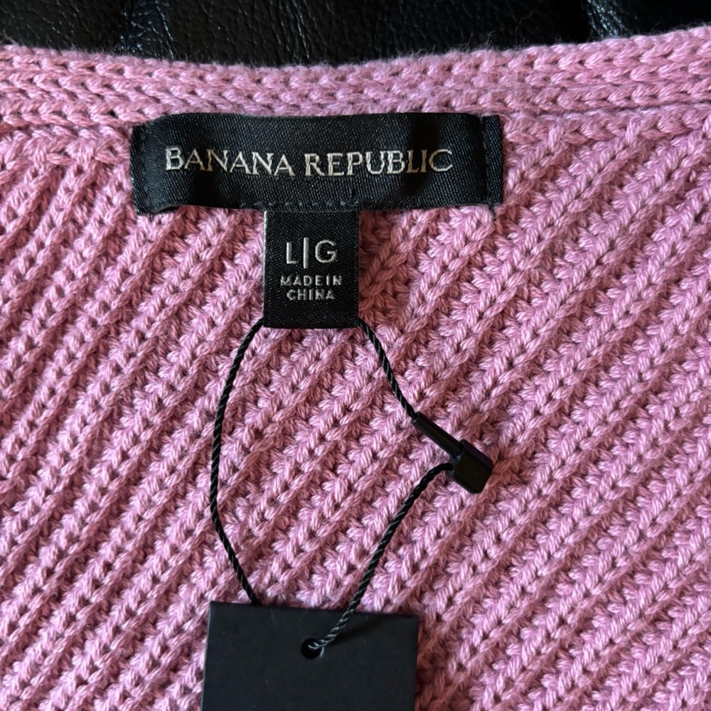 Banana Republic Pink Knit Tank Top